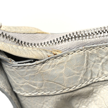 Balenciaga Agneau Classic Hardware Large Square Tote Gris Ciment 11 of 13