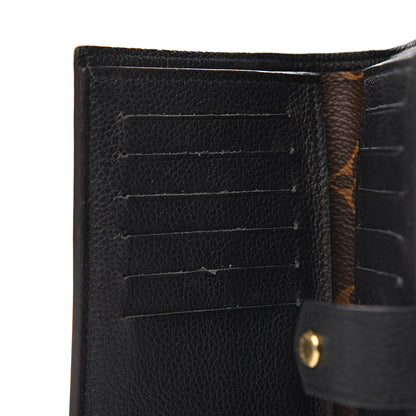 Louis Vuitton Monogram Pallas Compact Wallet Black 10 of 11