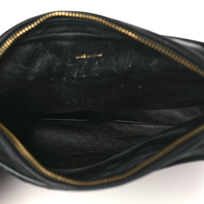 Chanel Lambskin Quilted Tassel Camera Case Navy 5 of 11