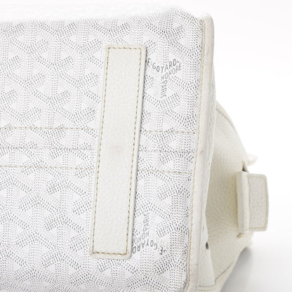 Goyard Goyardine Sac Hardy Pet Carrier PM White 13 of 16