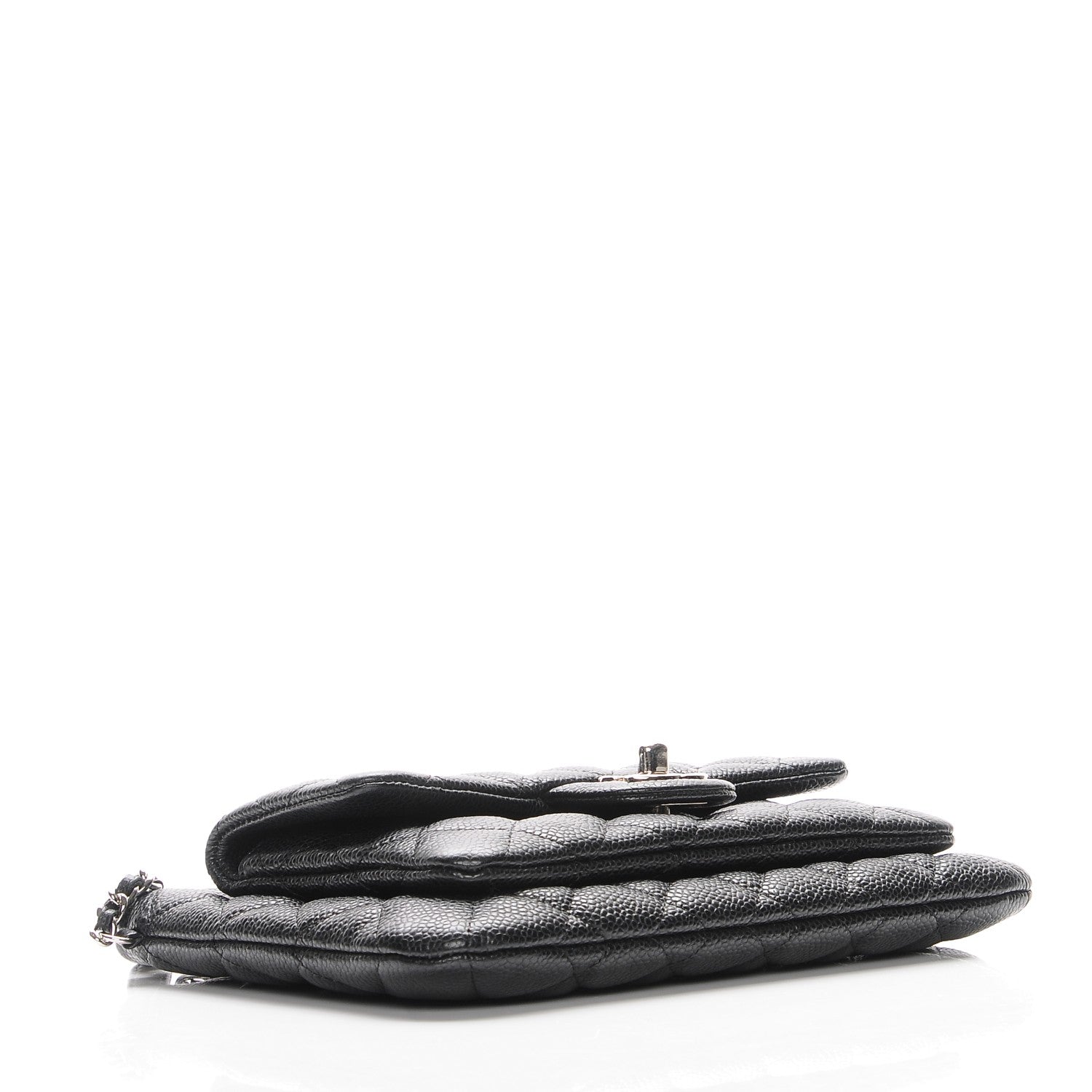 Chanel Caviar Quilted Daily Zip Crossbody Bag Black 4 of 10