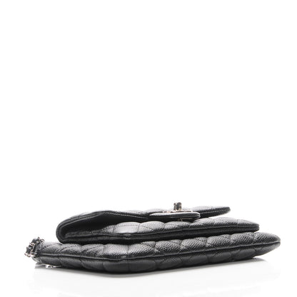 Chanel Caviar Quilted Daily Zip Crossbody Bag Black 4 of 10