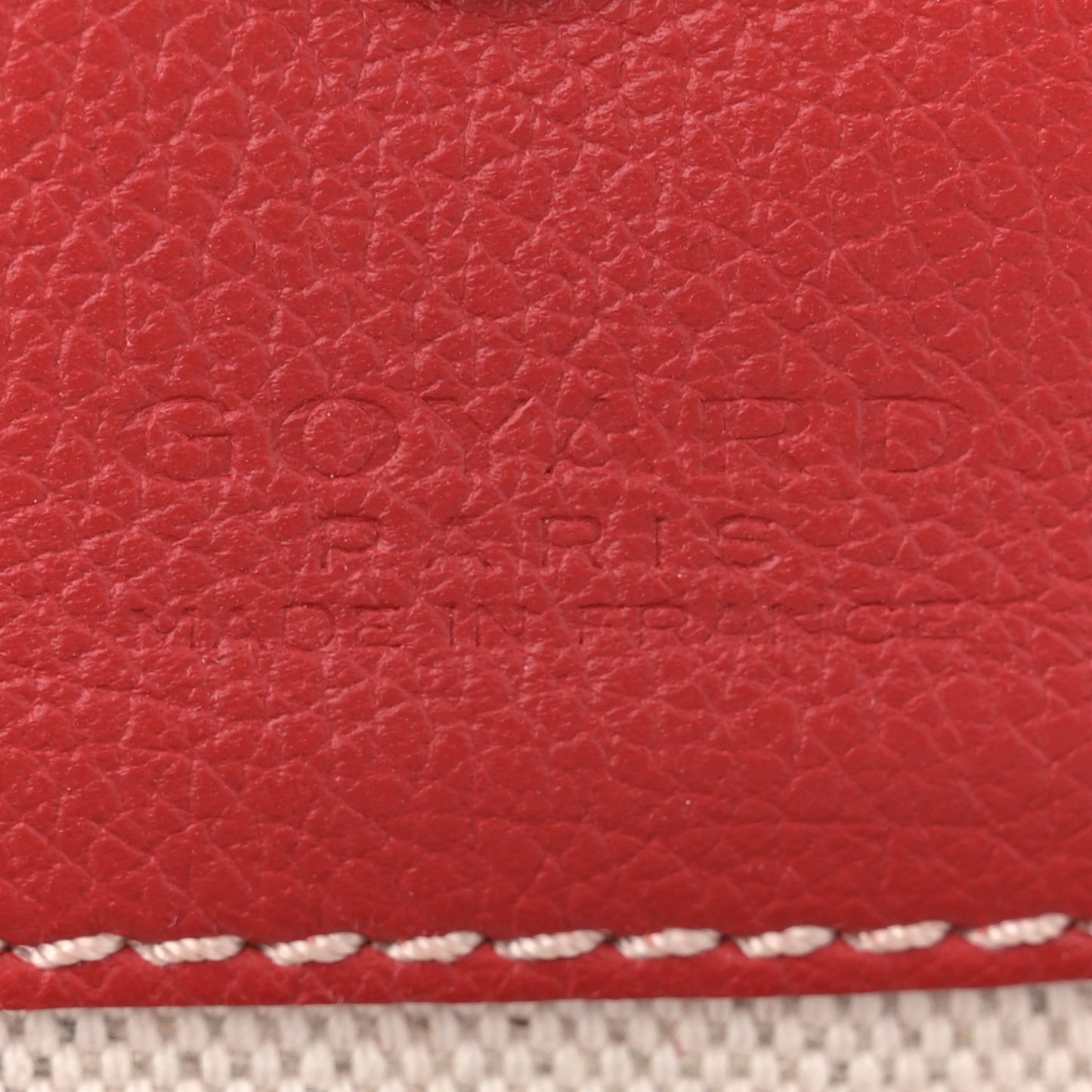 Goyardine Saint Louis GM Red