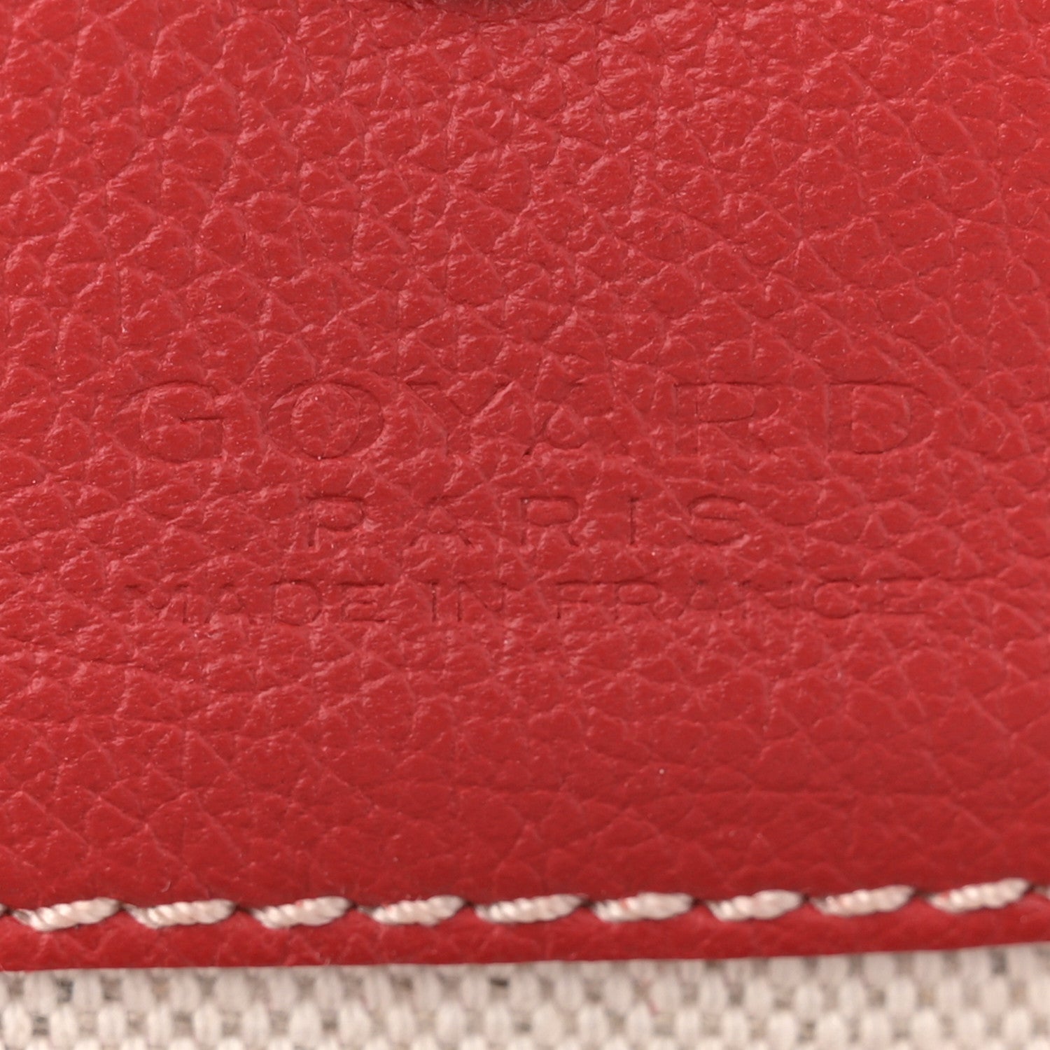 Goyard Goyardine Saint Louis GM Red 7 of 12
