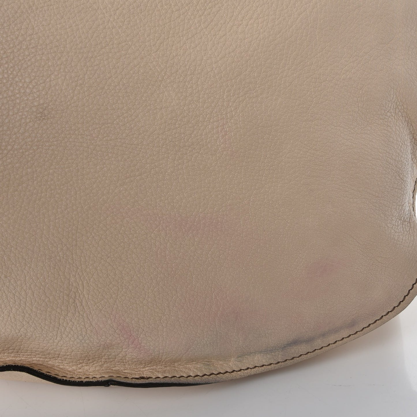 Calfskin Large Marcie Hobo Porcelain