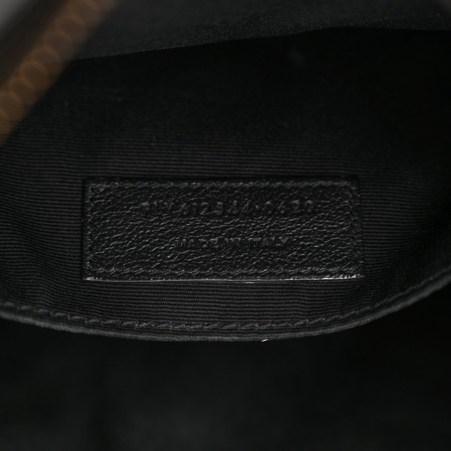 Calfskin Matelasse Monogram Monochrome Lou Camera Bag Black