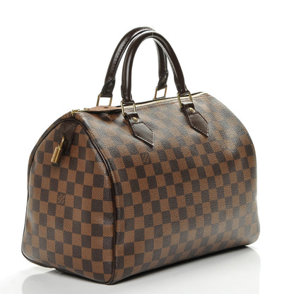 Louis Vuitton Damier Ebene Speedy 30 3 of 7