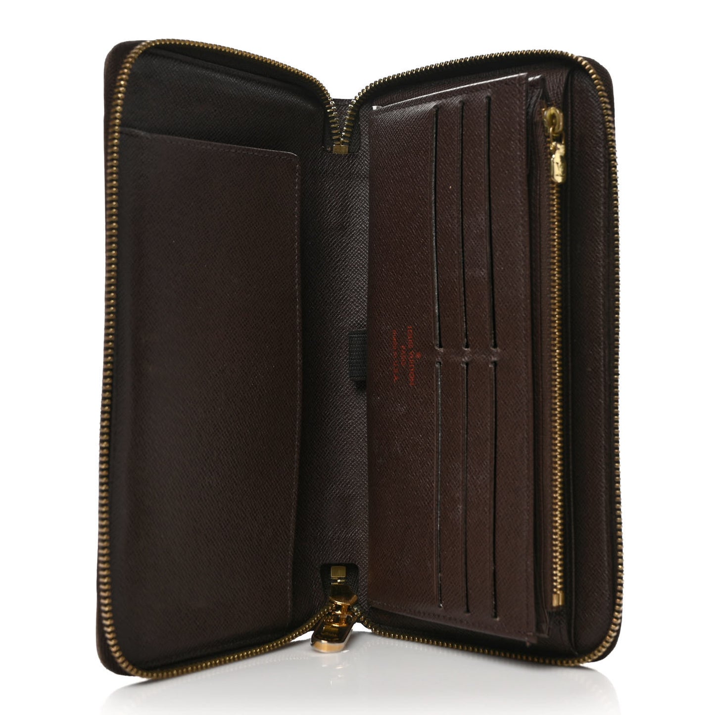 Damier Ebene Zippy Organizer Wallet