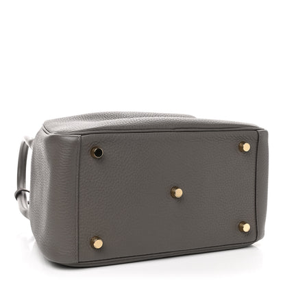 Hermes Taurillon Clemence Lindy 26 Etain 3 of 4