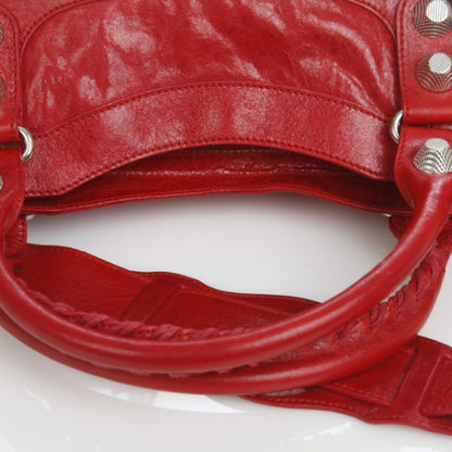 Balenciaga Chevre Giant City True Red 7 of 13