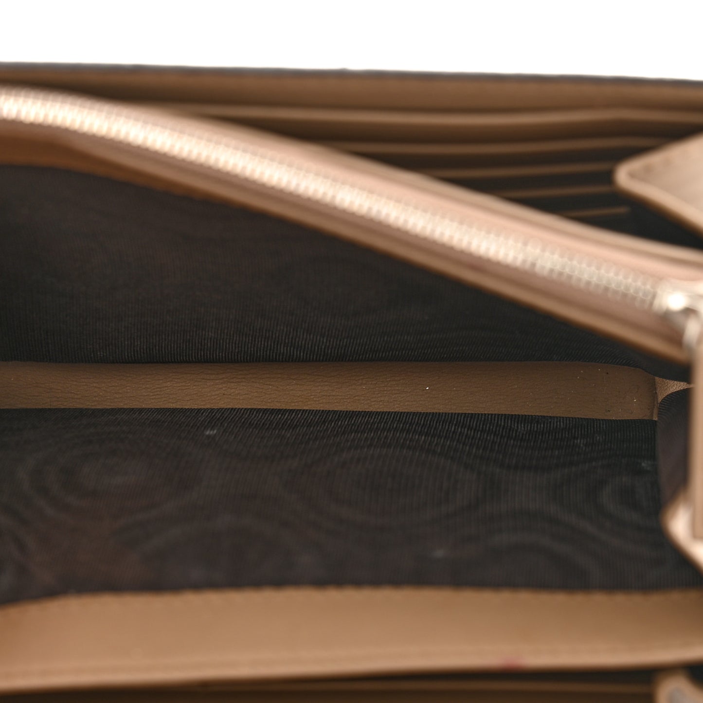 GG Supreme Monogram Mini Dionysus Chain Wallet Beige Taupe