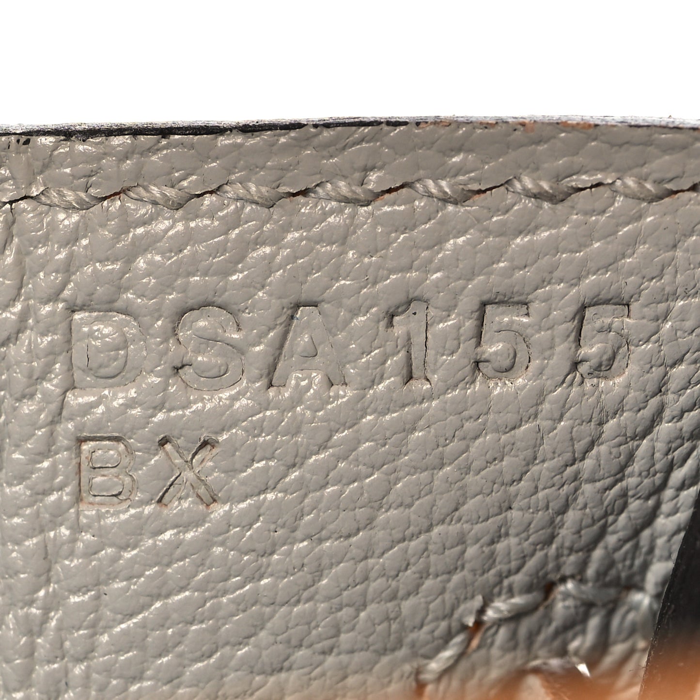 Chevre Mysore Horseshoe Birkin 25 Abricot Gris Perle