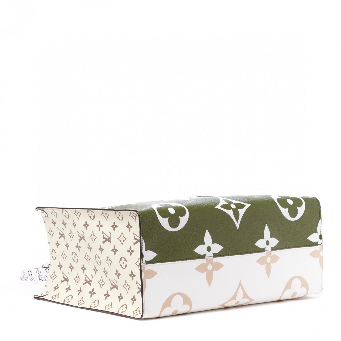 Monogram Giant Onthego GM Kaki Beige