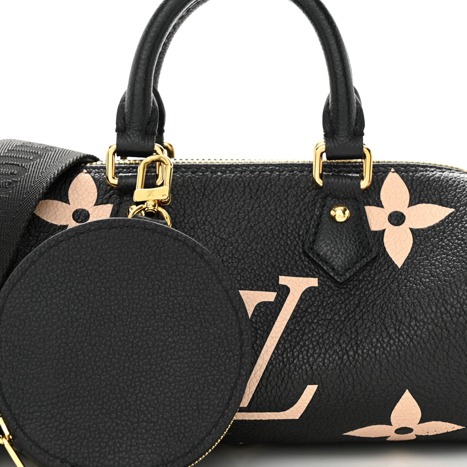 Louis Vuitton Empreinte Monogram Giant Papillon BB Black Beige 7 of 9