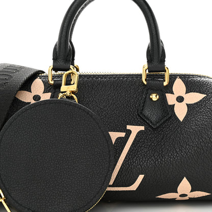Louis Vuitton Empreinte Monogram Giant Papillon BB Black Beige 7 of 9