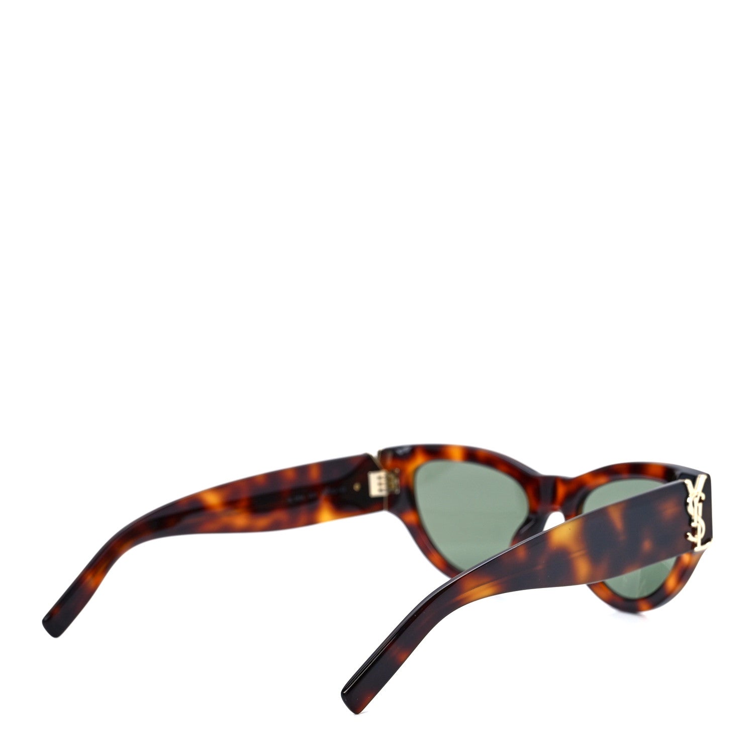 Saint Laurent Acetate Cat Eye Sunglasses SLM94 003 Tortoise 4 of 8