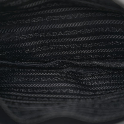 Prada Nylon Calf Corsaire Bag Black 5 of 16