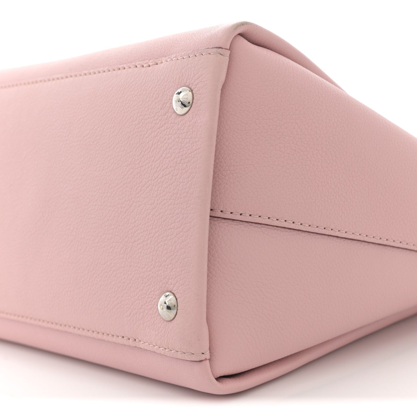 Calfskin Lockmeto Rose Poudre