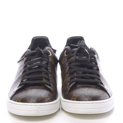 Louis Vuitton Patent Monogram Frontrow Sneakers 37 2 of 10