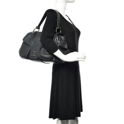 Chanel Caviar Quilted Mademoiselle Satchel Black 2 of 16