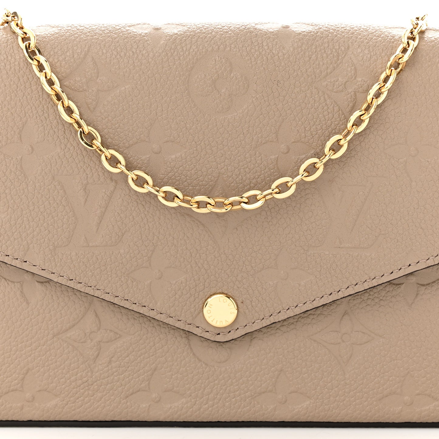 Empreinte Pochette Felicie Chain Wallet Tourterelle
