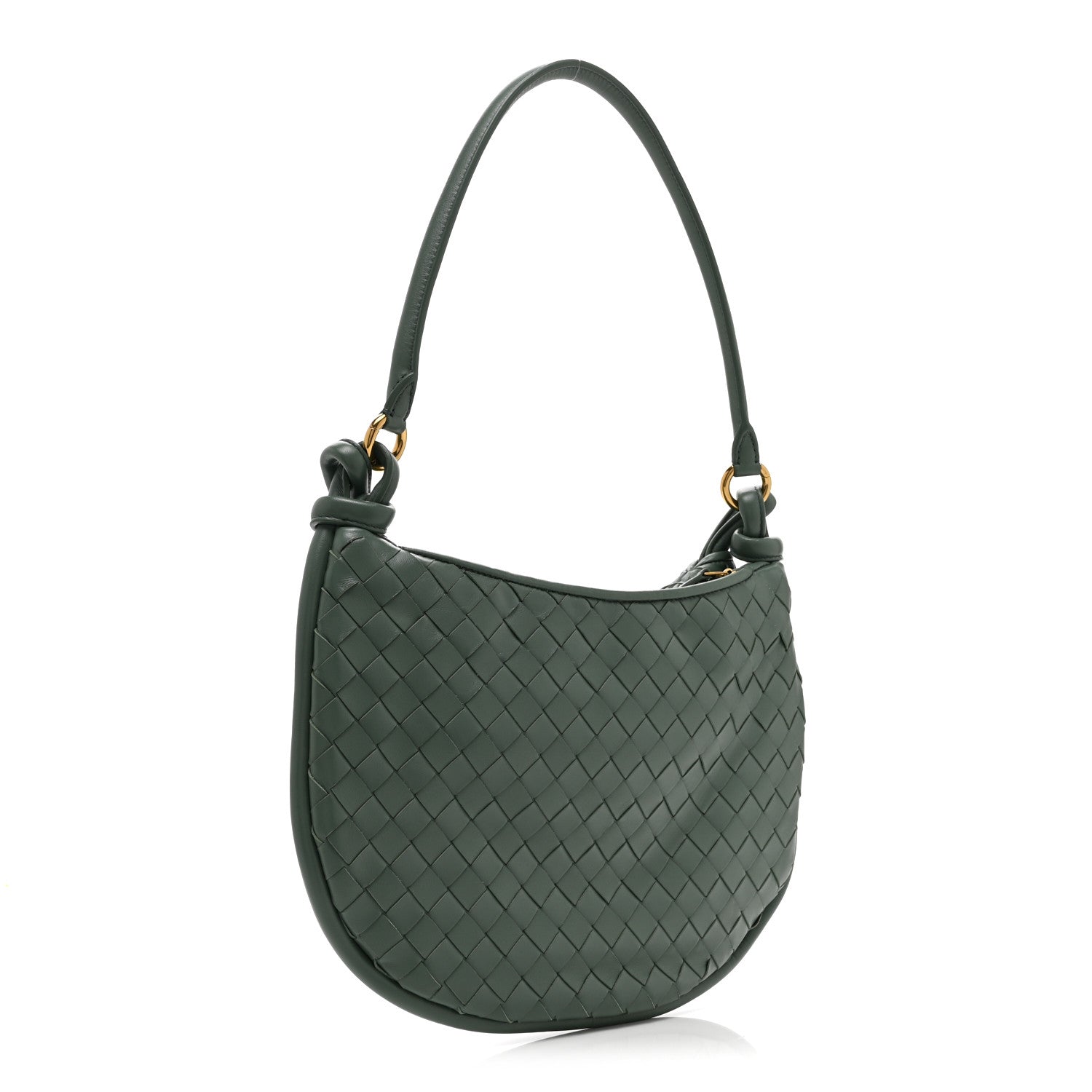 Bottega Veneta Nappa Intrecciato Medium Gemelli Aloe 3 of 13