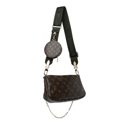 Louis Vuitton Monogram Multi Pochette Accessories Kaki 3 of 11