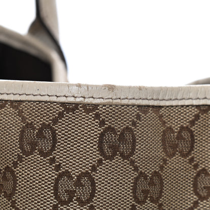 Gucci Monogram Medium Princy Tote Off White 14 of 15