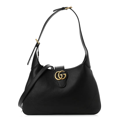 Gucci Goatskin Medium Aphrodite Shoulder Bag Black 1 of 10