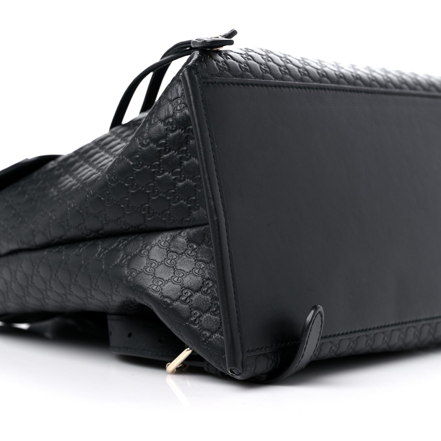 Microguccissima Drawstring Backpack Black