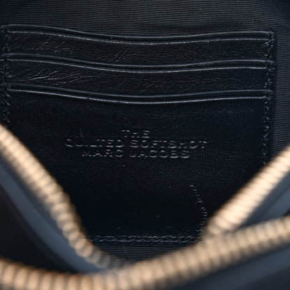 Marc Jacobs Natural Grain Calfskin Quilted The Softshot 21 Bag Black 6 of 7
