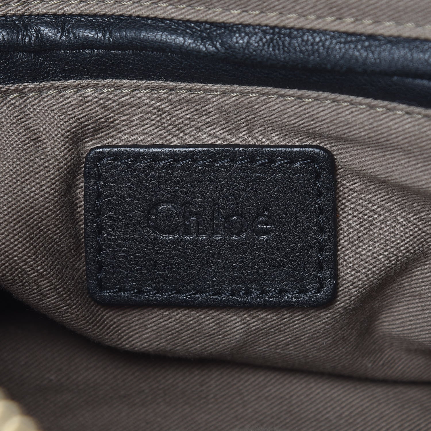 Chloe Calfskin Perforated Medium Marcie Animation Satchel Black 6 of 15