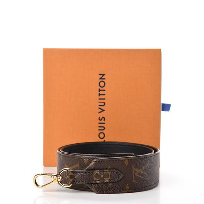 Louis Vuitton Monogram Bandouliere Shoulder Strap Black 6 of 6