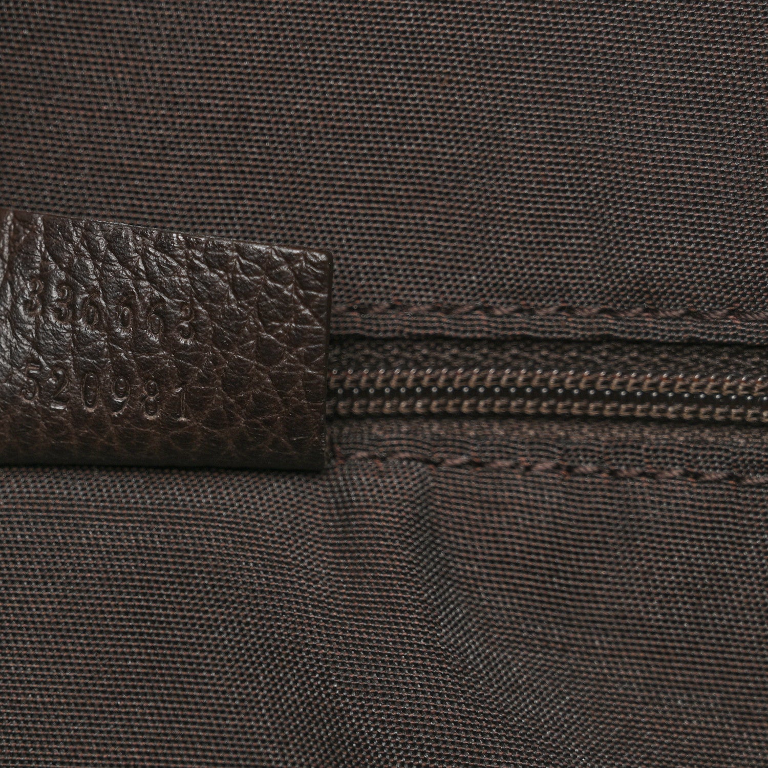 Gucci Crystal Monogram Tote Brown 7 of 10