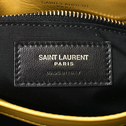 Saint Laurent Suede Toy Loulou Shoulder Bag Chartreuse 6 of 18