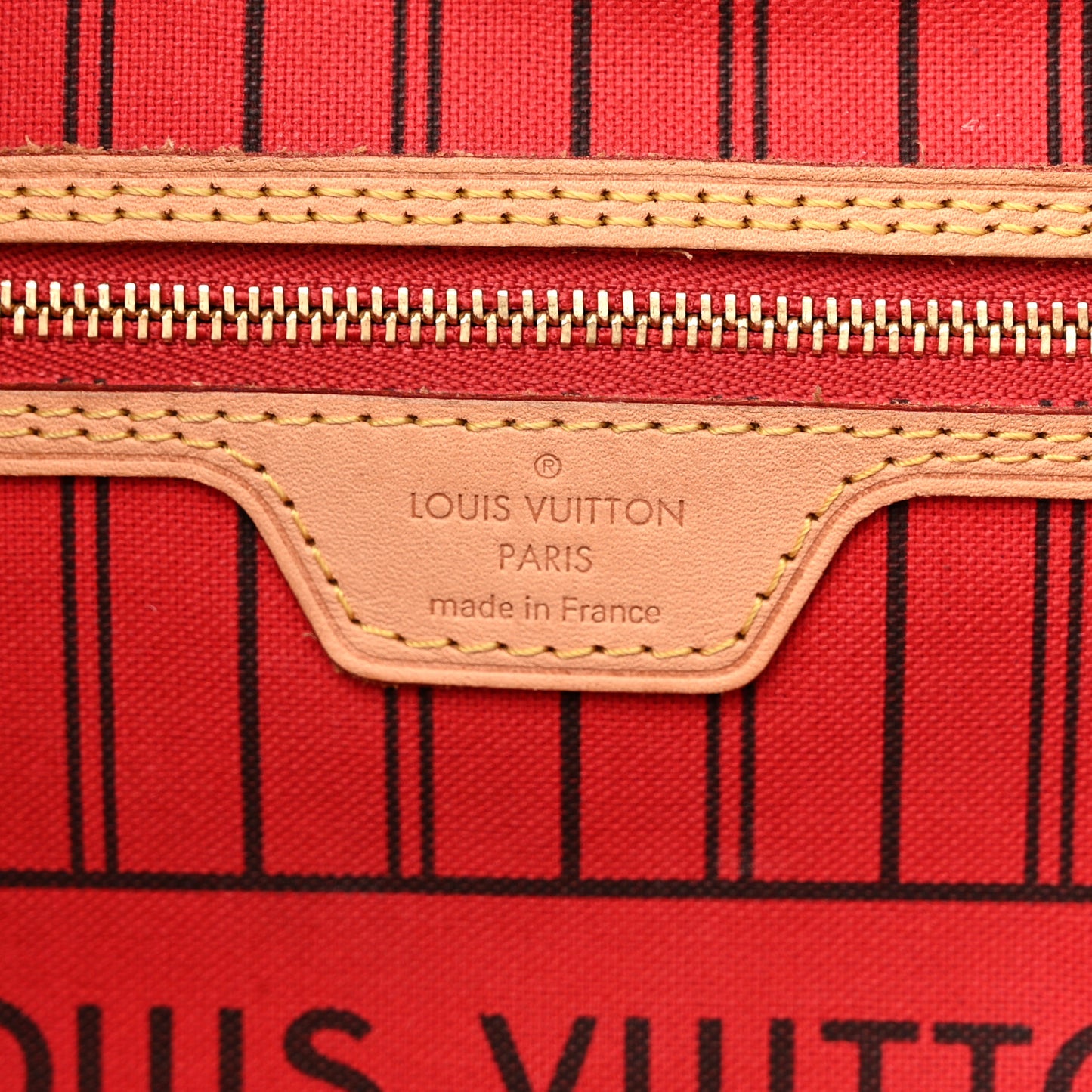 LOUIS VUITTON Monogram Neo Neverfull MM Cherry