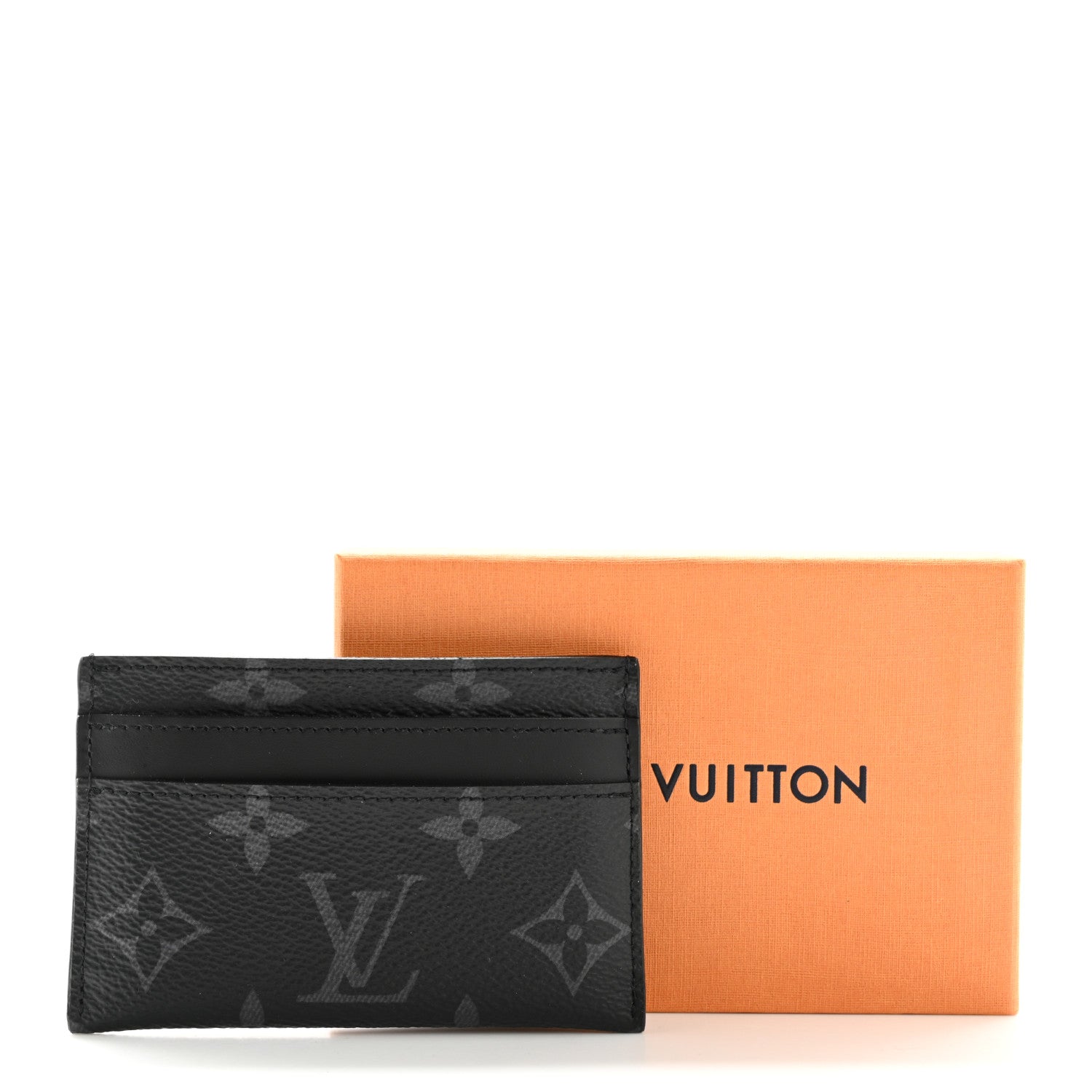 Louis Vuitton Monogram Eclipse Porte-Cartes Double Card Holder 9 of 9
