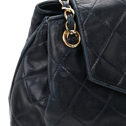 Chanel Lambskin CC Tassel Shoulder Bag Navy 14 of 20