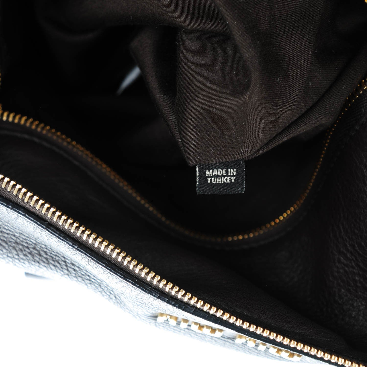 Miu Miu Vitello Medium Bow Bag Brown 9 of 9
