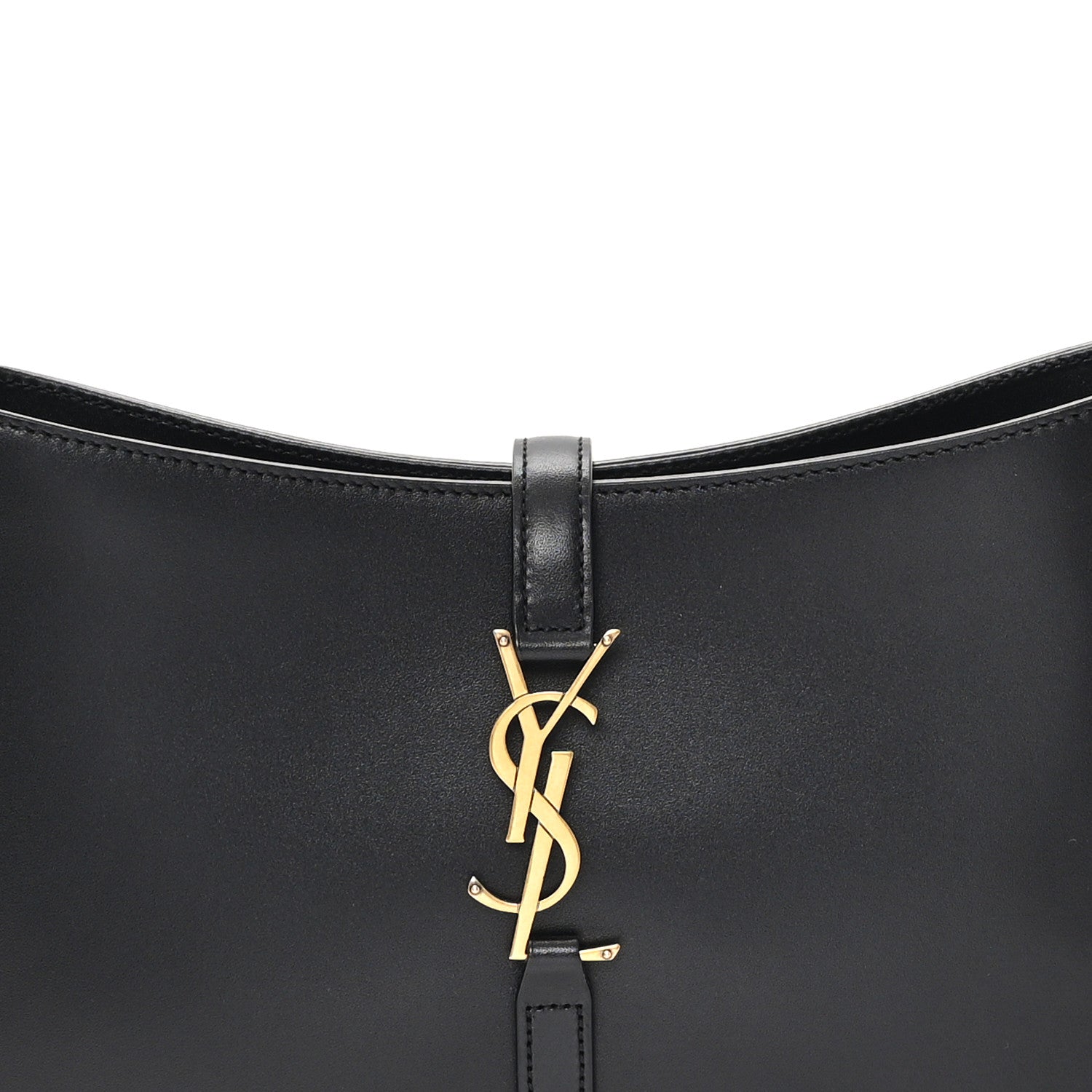 Saint Laurent Smooth Calfskin Le 5 A 7 Hobo Black 8 of 10