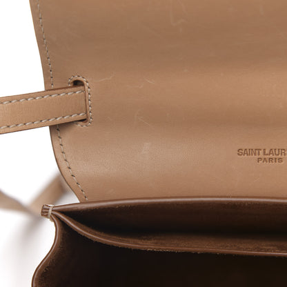 Saint Laurent Smooth Vintage Calfskin Small Kaia Satchel Brown Gold 7 of 14