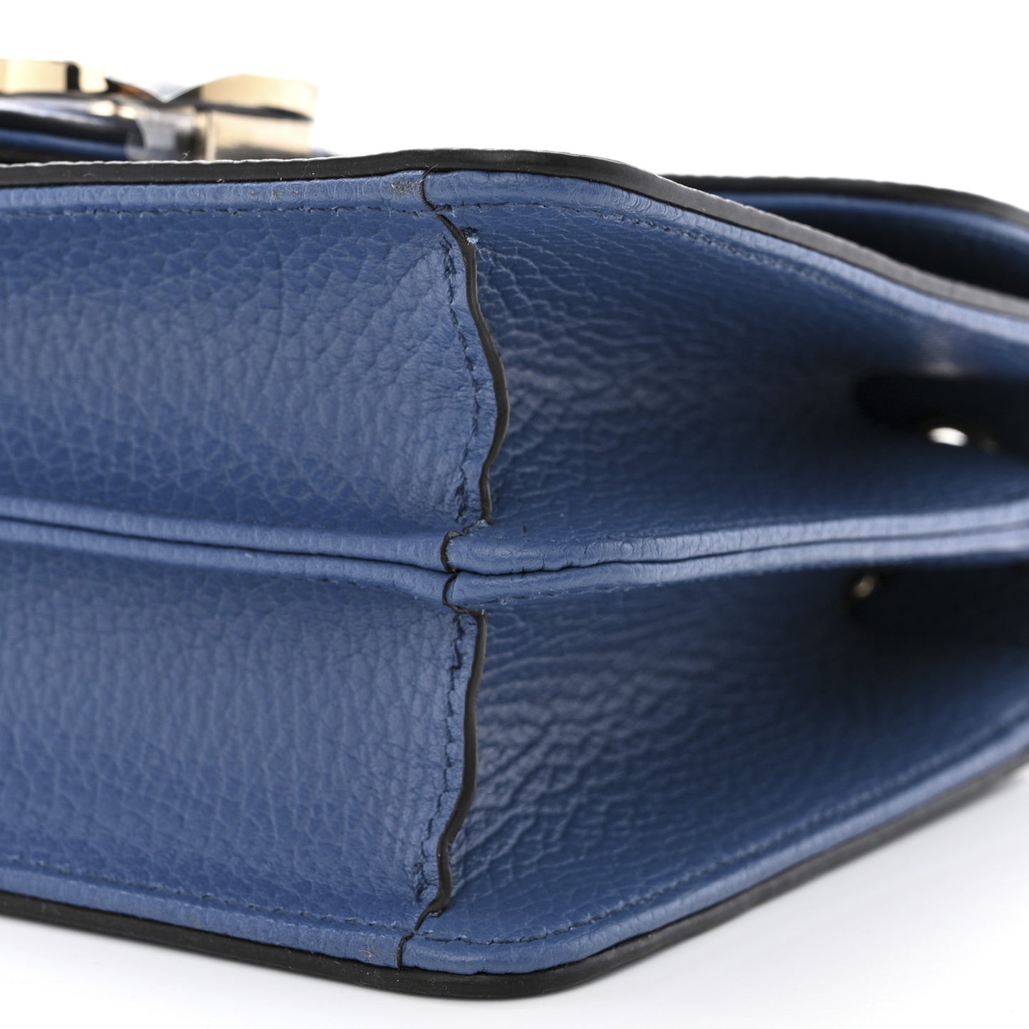 Dollar Calfskin Small Interlocking G Shoulder Bag Caspian