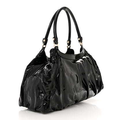 Gucci Patent D Ring Large Hobo Black 3 of 10