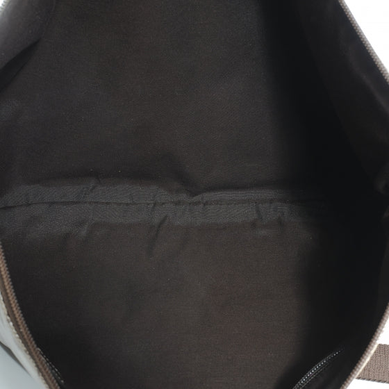 Crystal Monogram Messenger Bag Brown