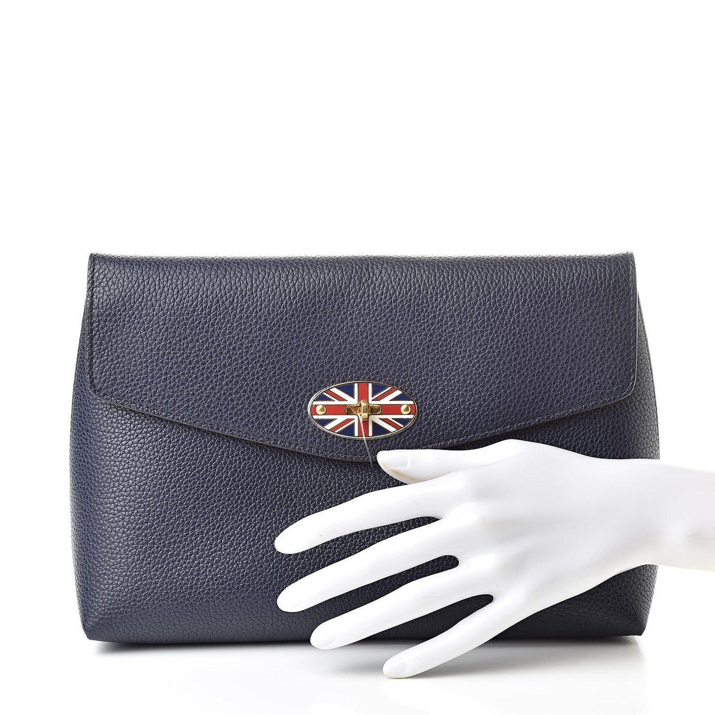 Small Classic Grain Large Flag Darley Pouch Oxford Blue