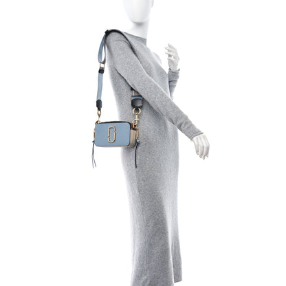 Marc Jacobs Saffiano Small Snapshot Camera Bag Skyline Blue 2 of 10