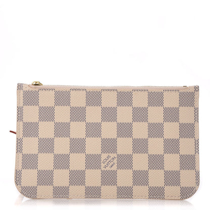 Louis Vuitton Damier Azur Neverfull PM Pochette 1 of 7