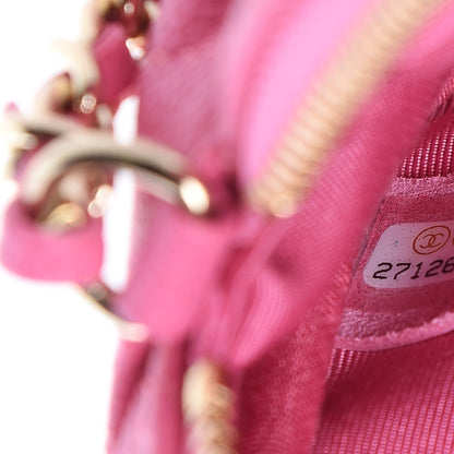 Chanel Caviar Quilted CC Day Camera Case Pink 7 of 9