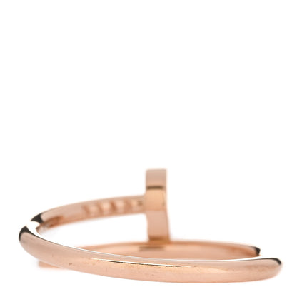Cartier 18K Pink Gold Small Juste Un Clou Ring 54 6.75 3 of 5