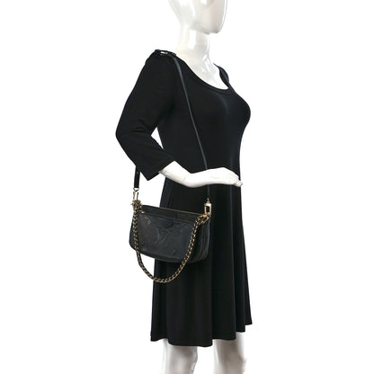 Louis Vuitton Empreinte Monogram Giant Multi Pochette Accessories Black 2 of 10